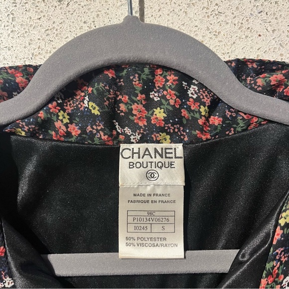Chanel 90's Vintage Floral Dress - Picture 13 of 16